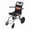 A, variant on Lightweight Foldable Transport Chair, All-Terrain Wheelchair for Adults with 15.75" Wide Seat, Portable Travel Wheelchair with Safety Belt for Seniors 