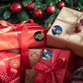 thumbnail image 3 of 500 pegatinas navideñas etiquetas selladas de Papá Noel pegatinas de regalo DIY, 3 of 5