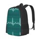 thumbnail image 1 of Disketp ECG Wave Mochila Minimalista de Gran Capacidad, Mochila de Viaje para Escuela, Trabajo o Uso Diario, 1 of 6