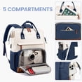 thumbnail image 3 of Mochila para portátil LOVEVOOK para mujer, mochilas de trabajo y negocios de 15.6 pulgadas con puert, 3 of 7