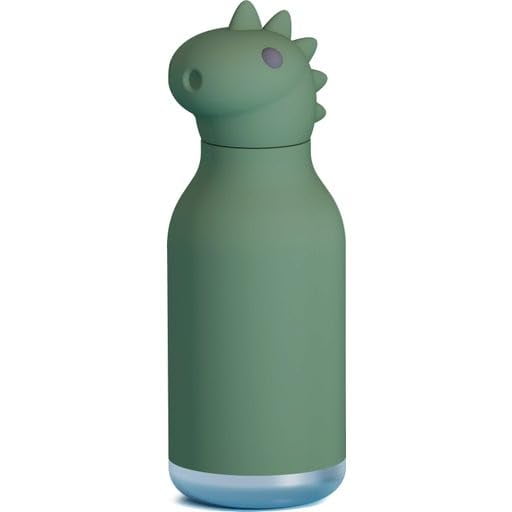 Botella de agua Asobu con aislamiento de acero inoxidable, diseño de dinosaurio, 500 ml