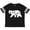 Football Black and White, variant on Inktastic West Virginia White Bear Silhouette Boys or Girls Toddler T-Shirt