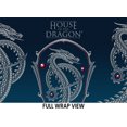 thumbnail image 3 of House of The Dragon Official Silver Dragon 20 oz Travel Tumbler, Stainless Steel, Vacuum Insulated with Leak Resistant Slide-Lock Lid, 3 of 6