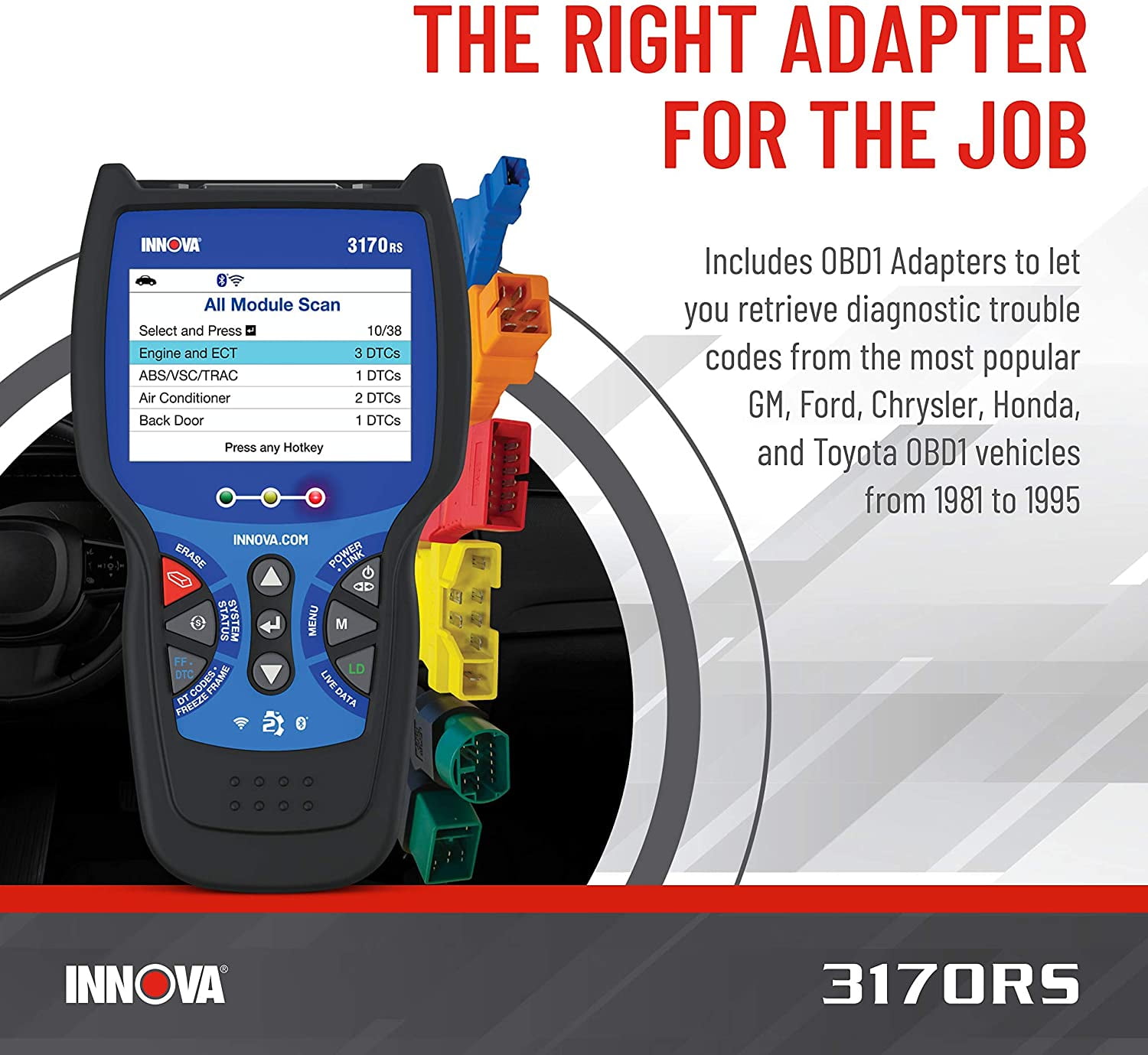 Buy Innova 3170RS FixAssist Bluetooth Code Reader Vehicle Diagnostic