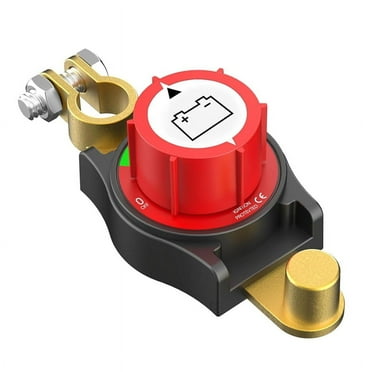 Top Post Battery Disconnect Switch 12v,Battery Kills Negative on/Off 12-48V for Cars