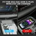 thumbnail image 6 of ZWNAV AI car Auto wireless charger for AION S/PLUS 2022 Intelligent Infrared Fast Wireless Charging, 6 of 8