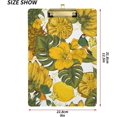 thumbnail image 3 of FMSHPON Flower Birds Leaves Vintage Clipboard Hardboard Wood Nursing Clip Board and Pull for Standard A4 Letter 13x9 inches, 3 of 6