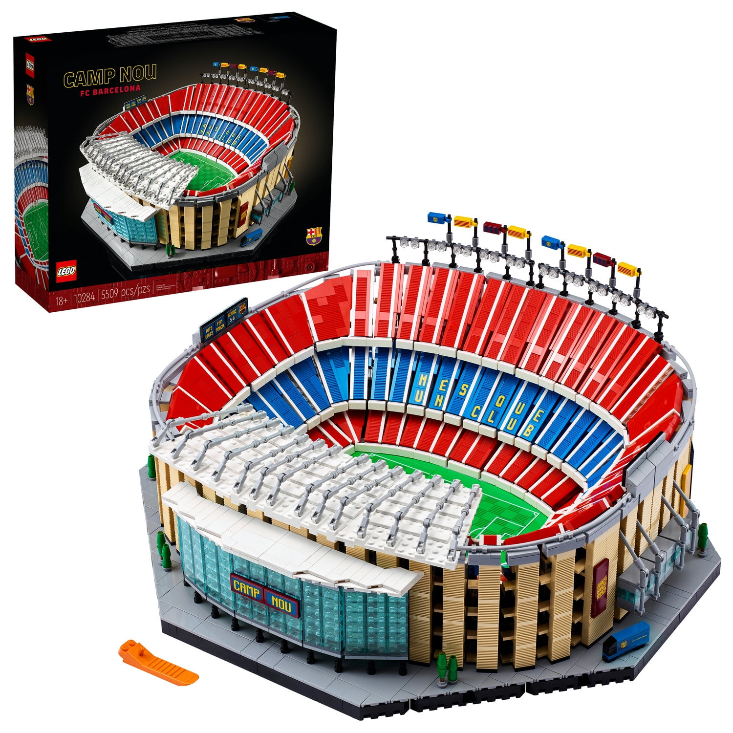 3D Self Assembled Camp Nou Stadium Football Stadium Model Handcraft Hobby 
