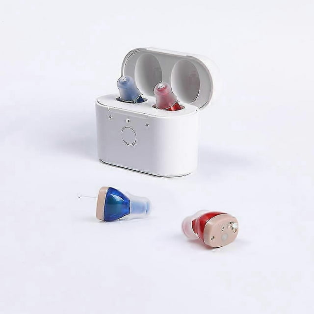 Micro In-ear Hearing Aids Cic Rechargeable Invisible For Deafness Elderly Adjustable Best Wireless Hearing Aid Sound Amplifier