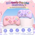 thumbnail image 2 of Control inalámbrico IINE Mini Pro RGB Turbo NFC rosa, 2 of 9