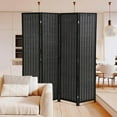 NiamVelo Room Divider 4 Panel Folding Screen Partitions, Freestanding