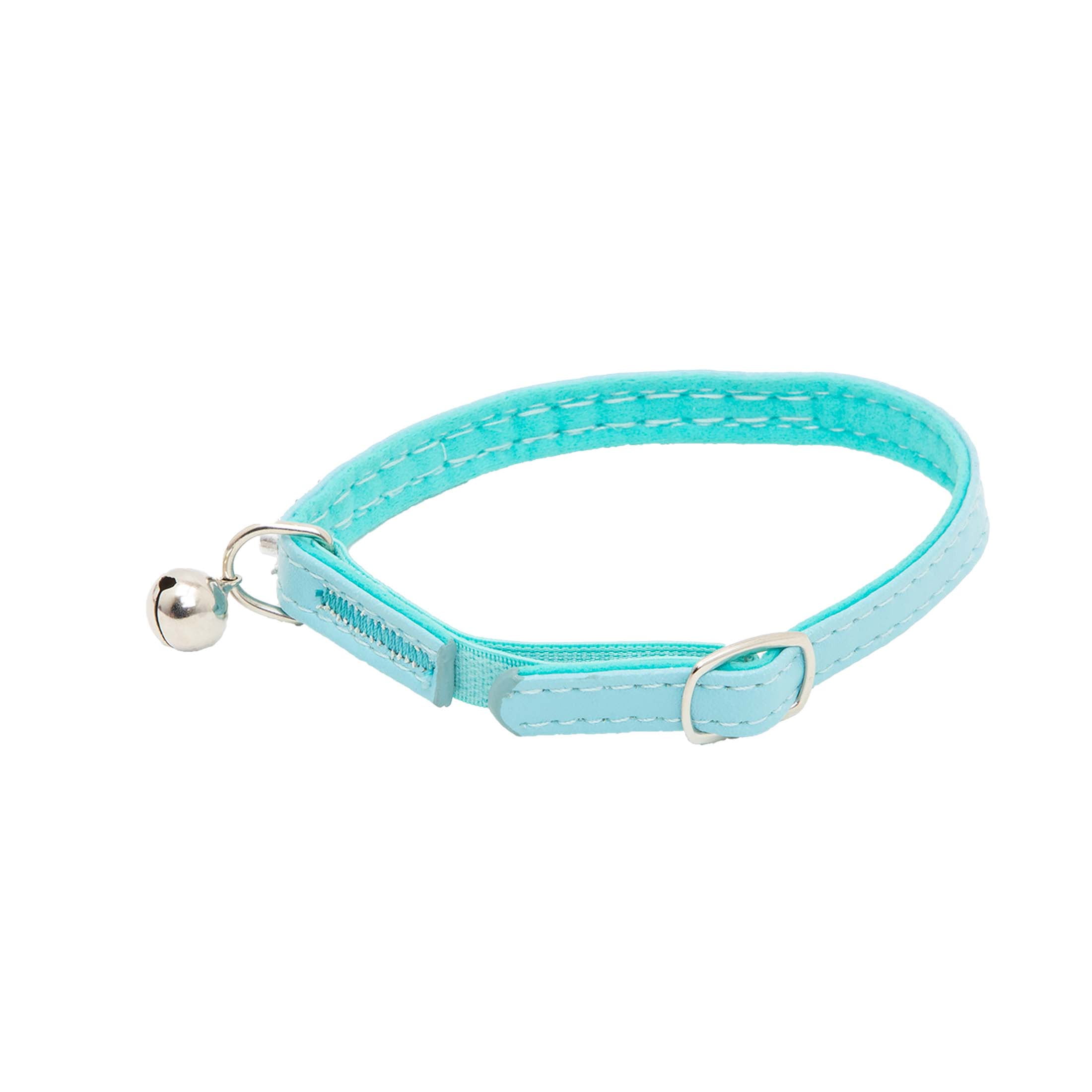 Vibrant Life 2-Pack Cat Collar, Teal and Blue Rhinestone, One Size