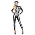 thumbnail image 1 of Women's Glamorous Skeletal Beauty Costume, 1 of 2