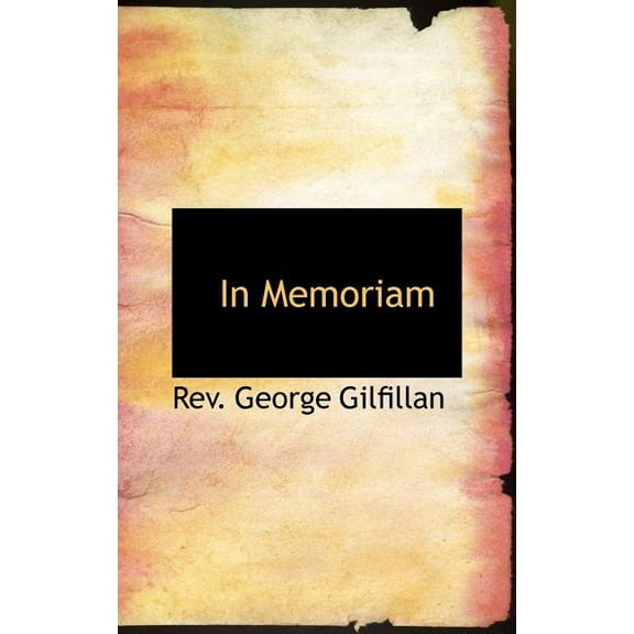 In Memoriam (Hardcover)