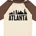 thumbnail image 4 of Inktastic Atlanta Skyline Grunge Boys or Girls Long Sleeve Baby Bodysuit, 4 of 5