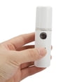 thumbnail image 4 of BOKYAN Portable Nano Facial Mister & Rechargeable Humidifier, 30ml Cool Mist Sprayer for Skin Care (White) - 1.18 x 4.44 inches / 3.0 x 11.3 cm, 4 of 9