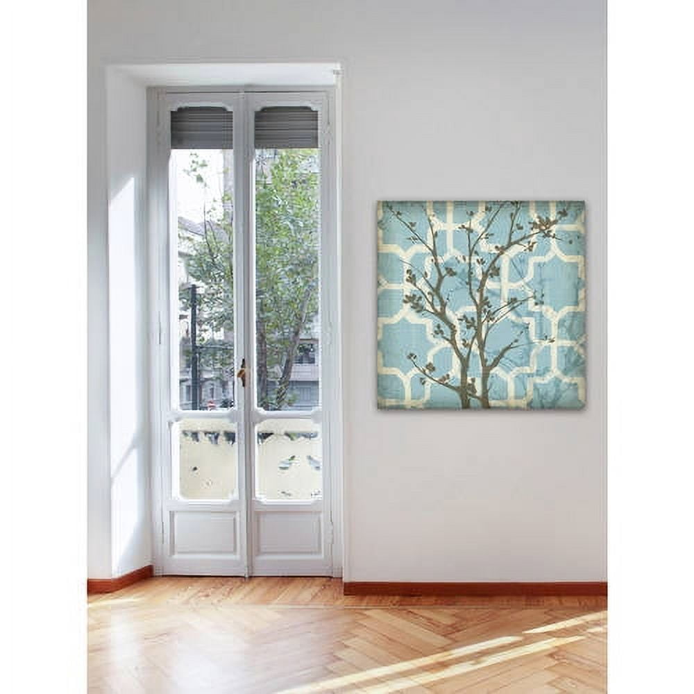 Marmont Hill "Silhouette & Pattern I" Painting Print on Wrapped Canvas