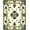 Green, Pattern 1, variant on Flatwoven High Traffic Area Rug, Traditional Interlaced Scroll and Fleur de Lis with Ornate Detailing, Non Slip, Stain Resistant, Washable Area Rugs for Living Room, Bedroom(Green, 5X7)