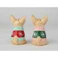 thumbnail image 3 of Ceramic Chihuahua Salt and Pepper Shakers Christmas, 3 of 4