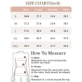 thumbnail image 6 of INSPIRE CHIC Womens Maternity Shirts Blouses Pleated Button Down Long Sleeve Pregnancy Nursing Top M White, 6 of 6