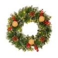 thumbnail image 4 of Christmas Garlands / Wreaths With Lights for Front Door, Material , Durability, Festive Holiday Decoration for Home, Wall, Indoor & Outdoor Use, Create Warm and Welcoming Environment, 1PC, 4 of 8