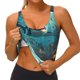 thumbnail image 3 of Balery Realistic Ocean Shark Sujetadores deportivos con espalda cruzada para mujer, acolchados, sin costuras, de alto impacto, ideales para yoga, gimnasio, entrenamiento y fitness.-Large, 3 of 8