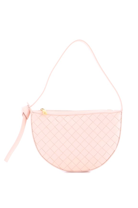 Pre-Owned Sunrise Shoulder Bag Intrecciato Leather Mini By Rebag