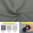 thumbnail image 5 of Lorviah Deep Pocket Fitted Sheet Only - Premium 1800 Collection - Ultra Soft, Hypoallergenic - Dark Grey, Twin Size, 5 of 5