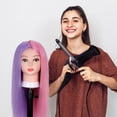 thumbnail image 4 of Cabeza de maniqu&#2013265933&#2013265933 con 70% de cabello real, TopDirect 26" Maniqu&#2013265933 de cabello con cabeza de maniqu&#2013265933 de cabello Pr&, 4 of 7