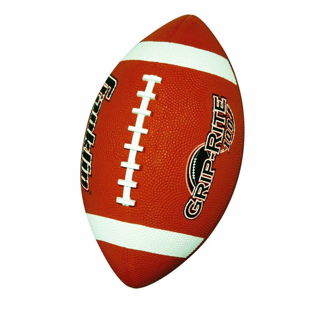 Grip Rite Rubber Football Junior Size Rubber Molded Construction By Franklin Sports Walmart 