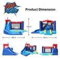 thumbnail image 2 of Casa hinchable Bounce House Action Air con ventilador, 2 of 6
