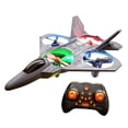 thumbnail image 4 of Avión RC ligero para principiantes, regalo de cumpleaños para niños, juguete volador al aire libre Gris, 4 of 8
