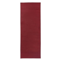 RITZ Solid Rug Runner, 20" x 60", Red