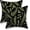 Black Green Leaf, variant on Spring Sage Green Pillow Covers 16x16 Set of 2 Leaf Plant Decorative Pillow Cases Tropical Fern Herbs Botanical Leaves Floral Cushion Cover Vintage Decor Outdoor Throw Pillows for Couch Sofa