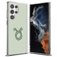thumbnail image 1 of TalkingCase Slim Phone Case Compatible for Samsung Galaxy S22 Ultra 5G, Taurus Astrology Print, Thin Light, Flexible, Soft, USA, 1 of 6