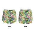 thumbnail image 6 of Uemuo Blooming Cactus Pattern Women's Athletic Shorts High Waisted Running Shorts with Liner Pockets Gym Elastic Workout Shorts-X-Large, 6 of 9