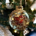 thumbnail image 4 of Christmas Tree Ornament Musical Note Acrylic Decoration With Satin Hanging Ribbon 1 pc, 4 of 6