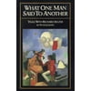 What One Man Said to Another: Talks with Richard Selzer [Hardcover - Used]
