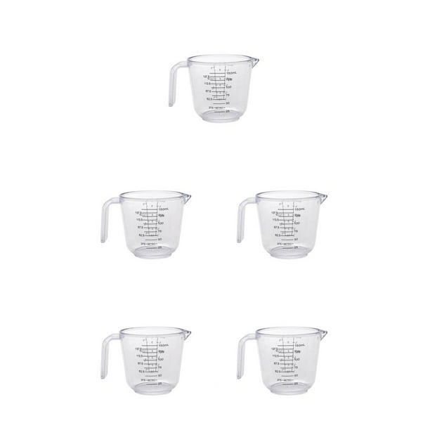 Jarra Medición Plástico Transparente Cateissary Cocina Hornear 3 Tallas