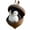 F, variant on Virelaxpo 2D Acrylic Christmas Tree Ornaments Set with Ribbon Hanger Festive Holiday Decor for Indoor Outdoor Tree Mantel Window Centerpiece