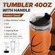 thumbnail image 2 of Vaso de baloncesto Sandjest de 40 onzas con asa, 2 of 7