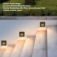 thumbnail image 2 of IP65 Waterproofing 3W LED Step Light Warm White 3000K -Recessed Indoor Outdoor Stair Light with 260LM Free Lighting, 2 of 6