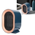 thumbnail image 1 of Calentador Pequeño de Escritorio, sobrecalentamiento proteger 1200W Azul Calentador de Escrito para la Oficina, 1 of 7