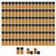 thumbnail image 1 of Mini botella de vidrio ámbar Colcomx 100 piezas recargable 3ml, 1 of 8