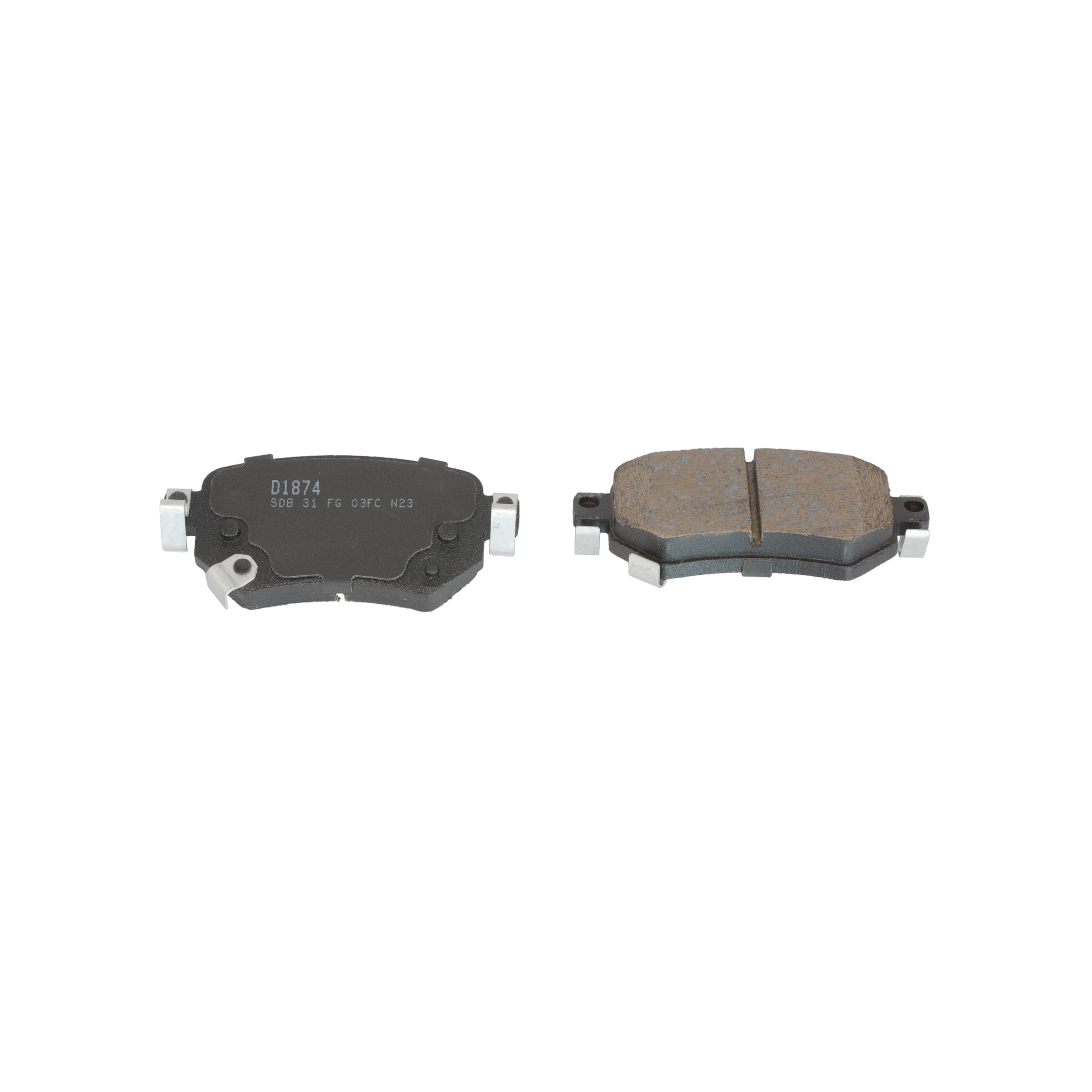 Winstop Brake Pad Set, Rear WS.1874.0.C, Mazda 6 2021-2016