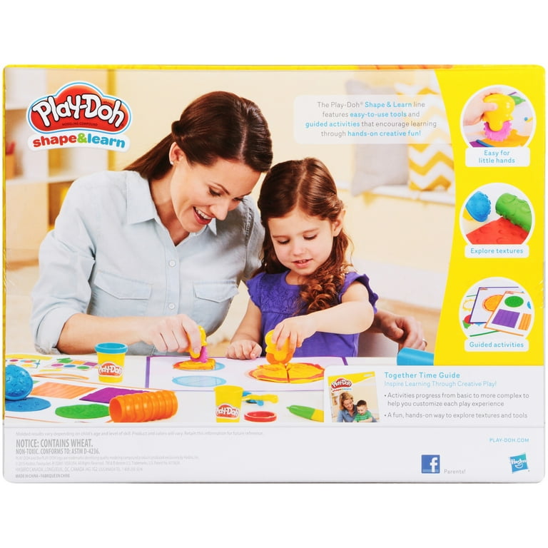 Play doh shape and sales learn textures and tools