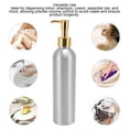 thumbnail image 4 of Botella de loción de aluminio de la Cabeza de la Bomba, Cabezal de Bomba, dispensador Cosmético Vacío, Resistente al Calor para Champú, 4 of 7