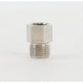 thumbnail image 2 of DeVilbiss 240023 P-H-4105 Low Pressure Straight Adapter, 3/8 in MNPS x 1/4 in FNPS, 250 psi, Brass, 2 of 2