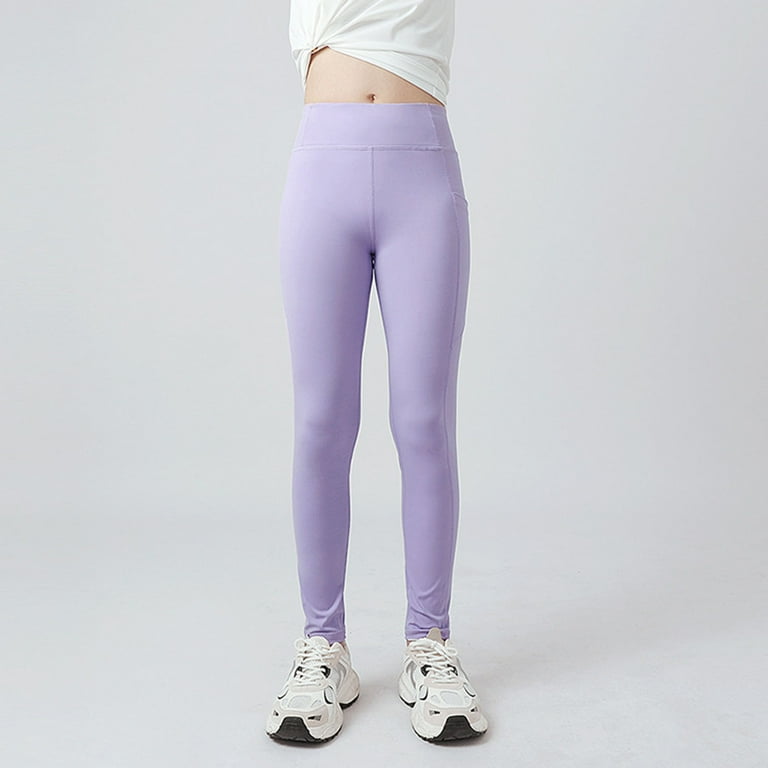 Girls running in yoga pants sales