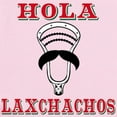 thumbnail image 2 of CafePress - Lacrosse HOLA Laxchachos Body Suit - Baby Light Bodysuit, Size Newborn - 24 Months, 2 of 4